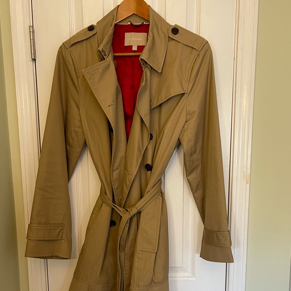 Banana Republic trench coat
